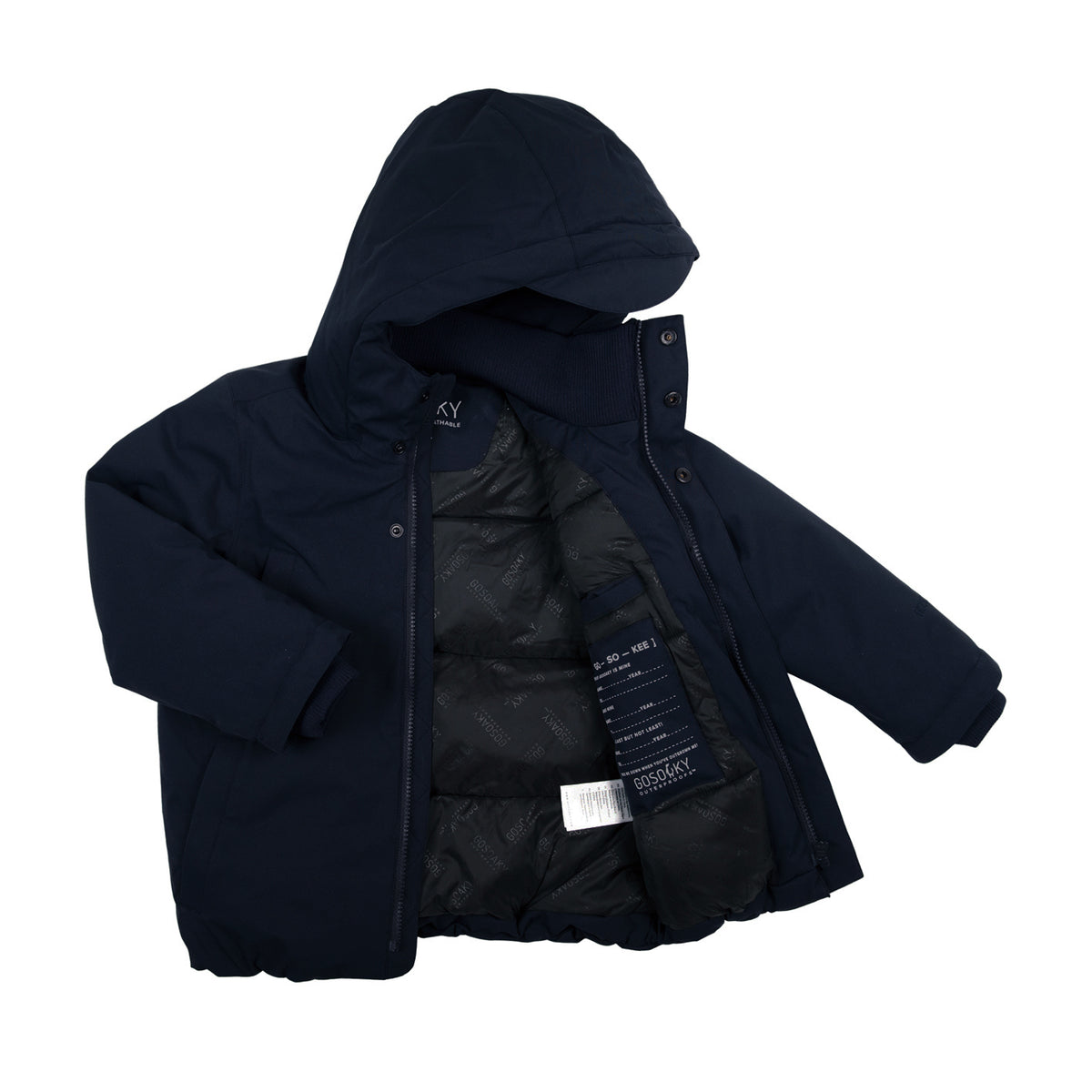 Veste imperméable Chipmunck Sky Captain Blue