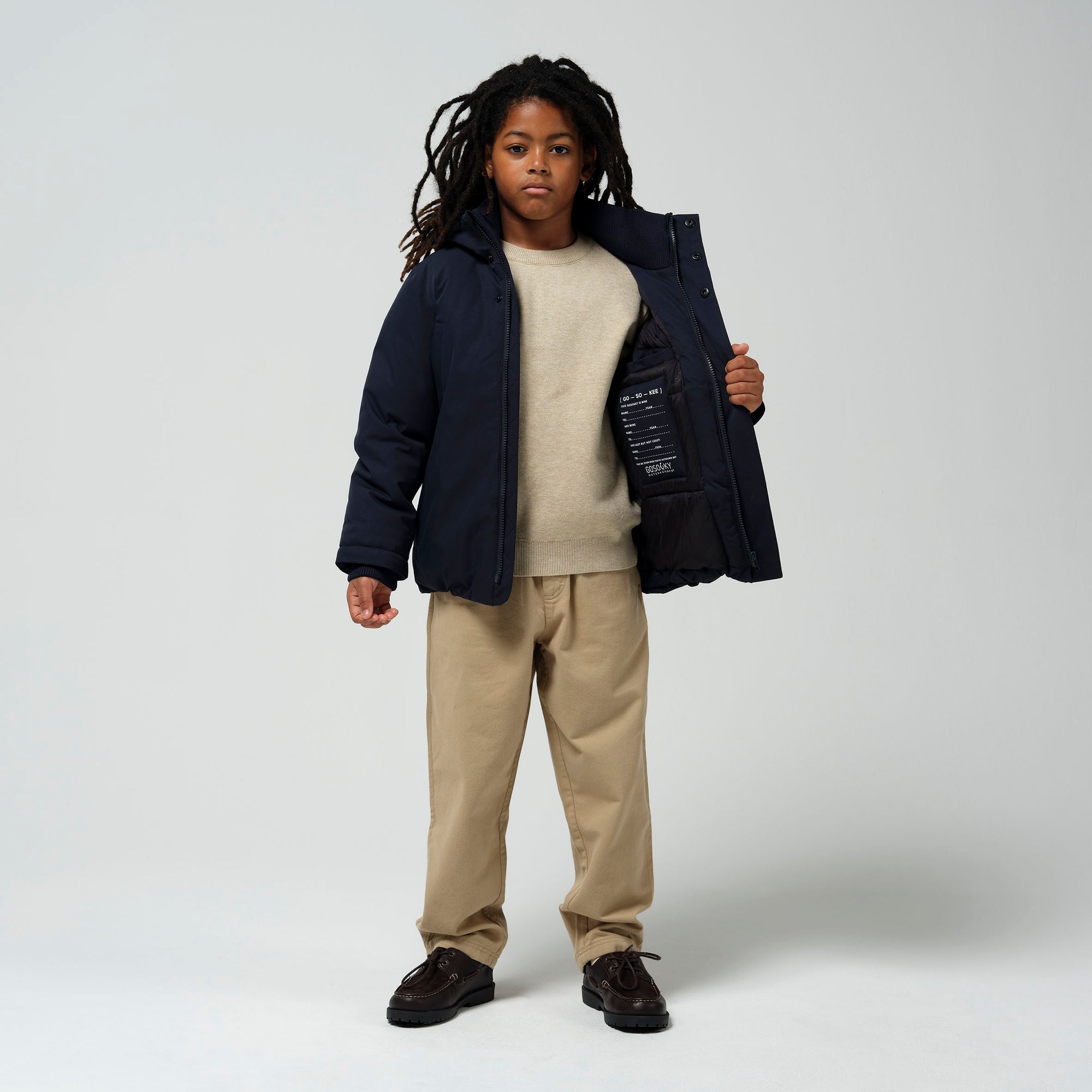 Veste imperméable Chipmunck Sky Captain Blue