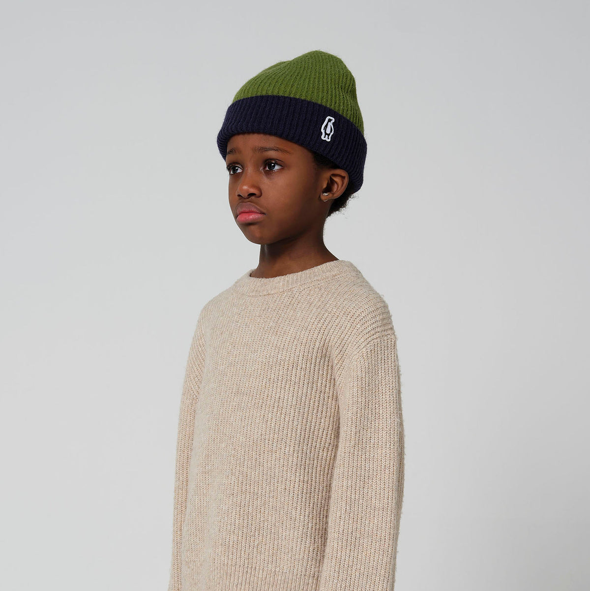 Bonnet Guaca Mole Basil Green / Deep Dark Blue