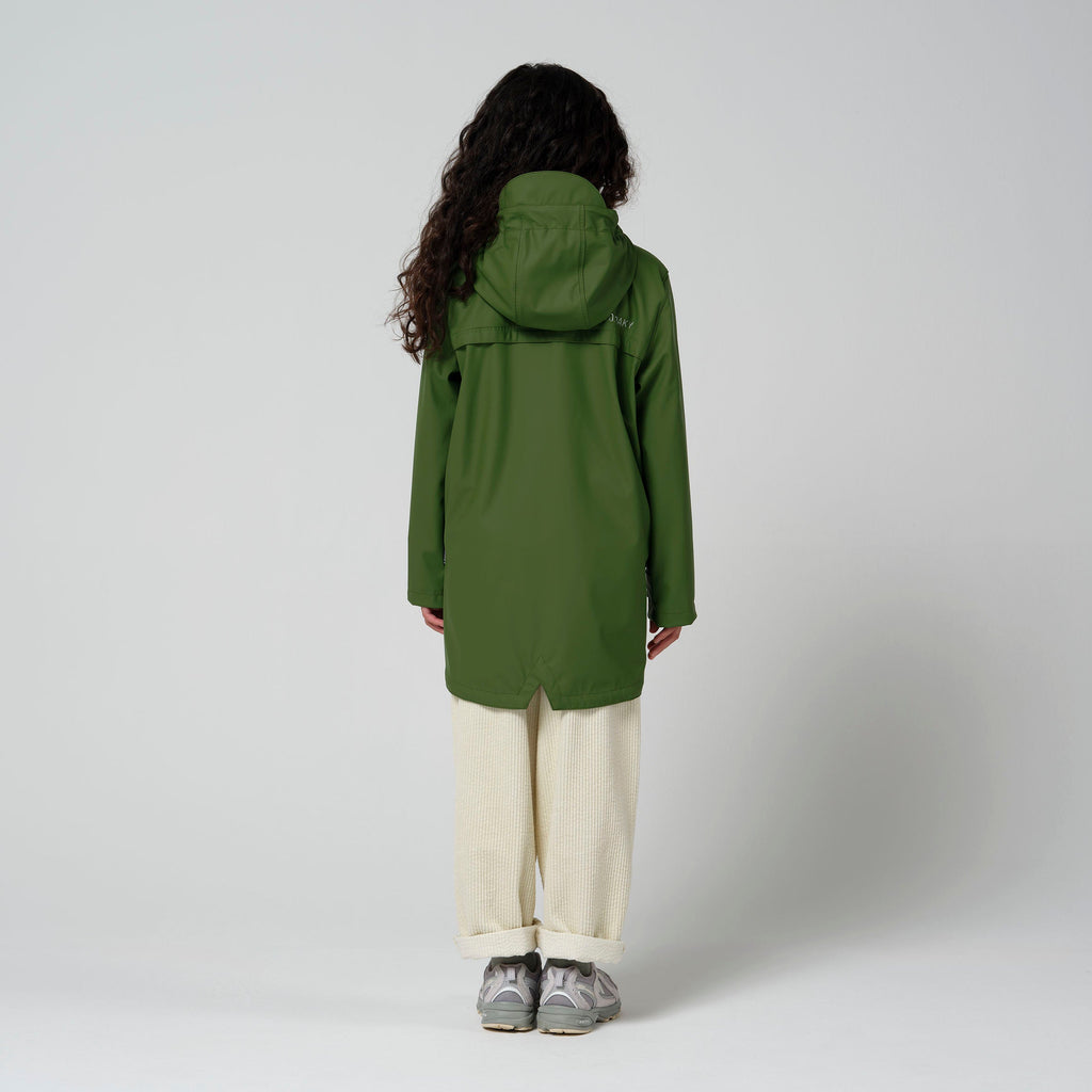 Lazy Geese Raincoat Pesto Green