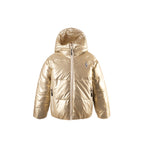 Dragon Eye Puffer Jacket - Gold 