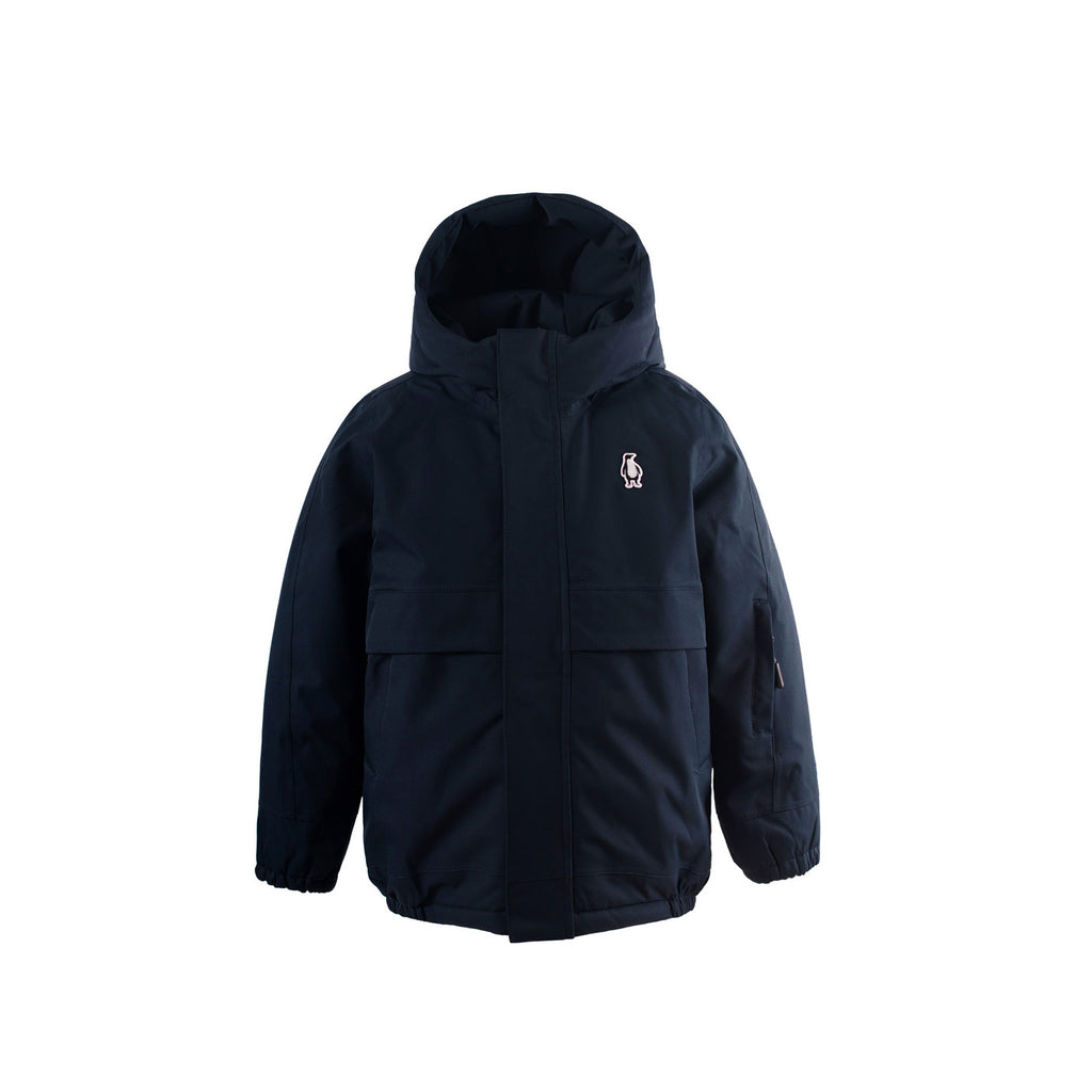 Smooth Lion Coat Navy blue