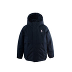 Smooth Lion Coat Navy blue
