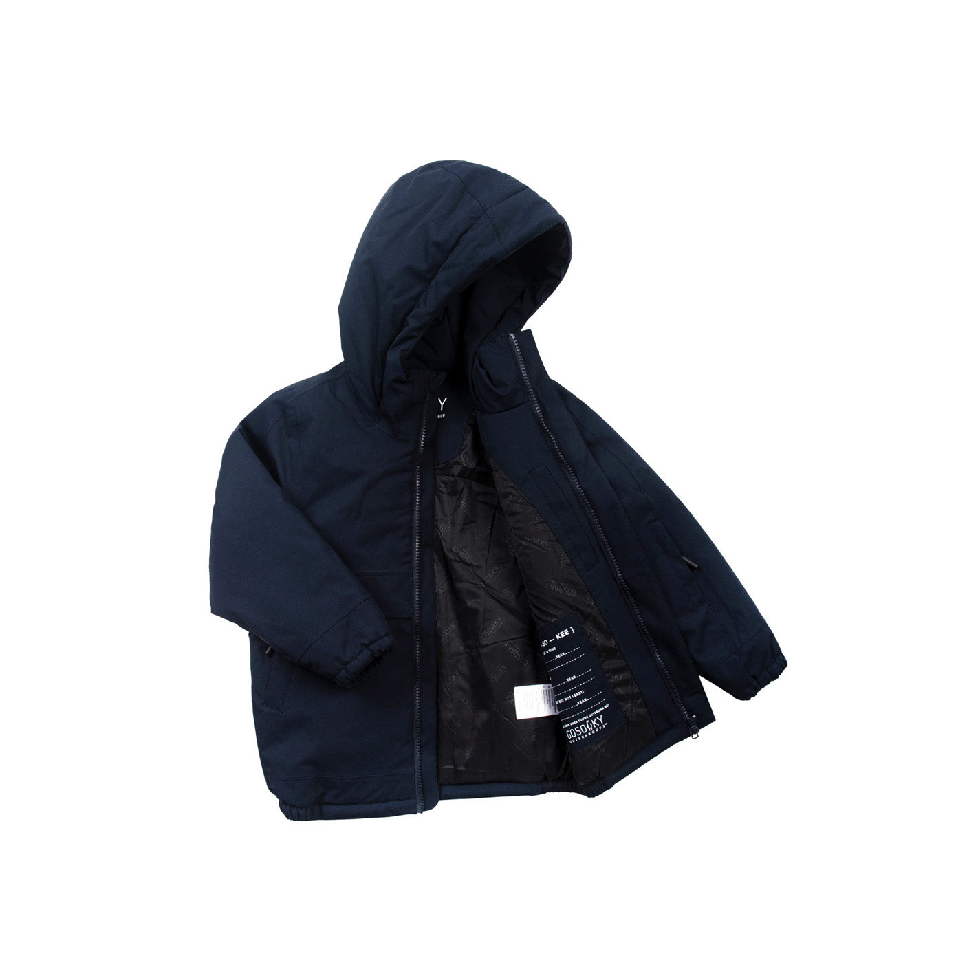 Smooth Lion Coat Navy blue