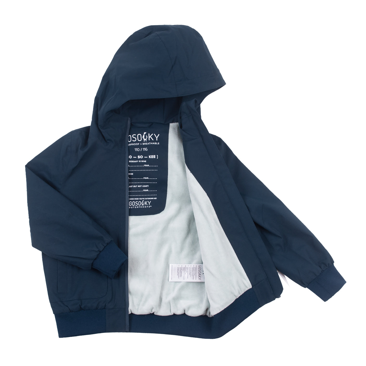 Blue Bird Rain Jacket 