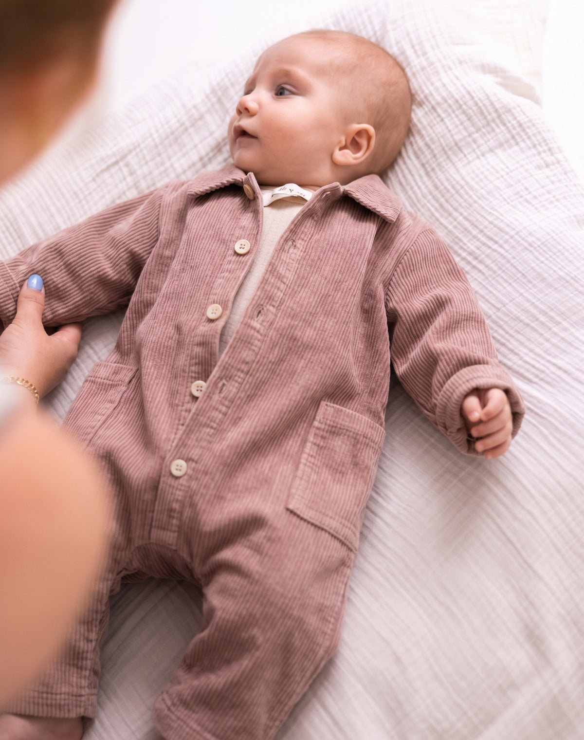 Combinaison bébé Cortina Rose
