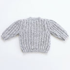 Gilet en maille coloris Gris
