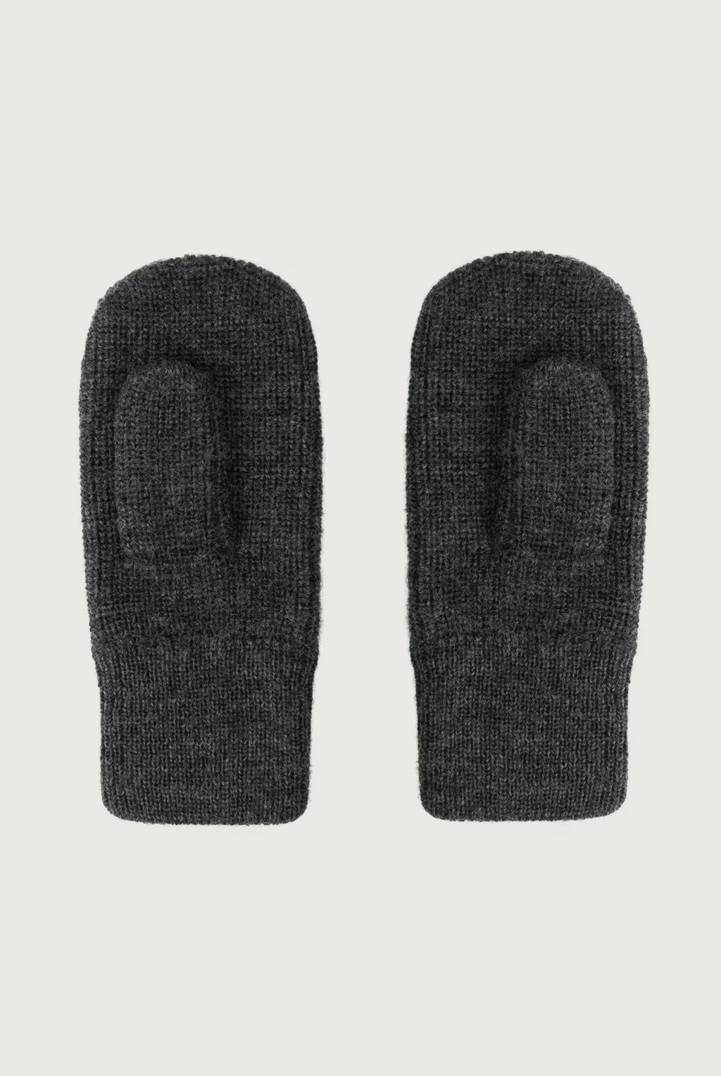 Grey Knitted Mittens RWS