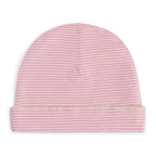 Bonnet bébé Gray Label rose dos — Little Dudes