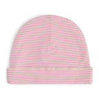 Bonnet bébé Gray Label jersey rose — Little Dudes