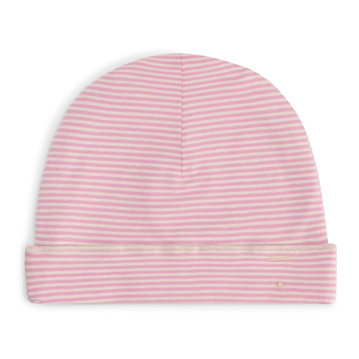 Bonnet bébé Gray Label jersey rose — Little Dudes