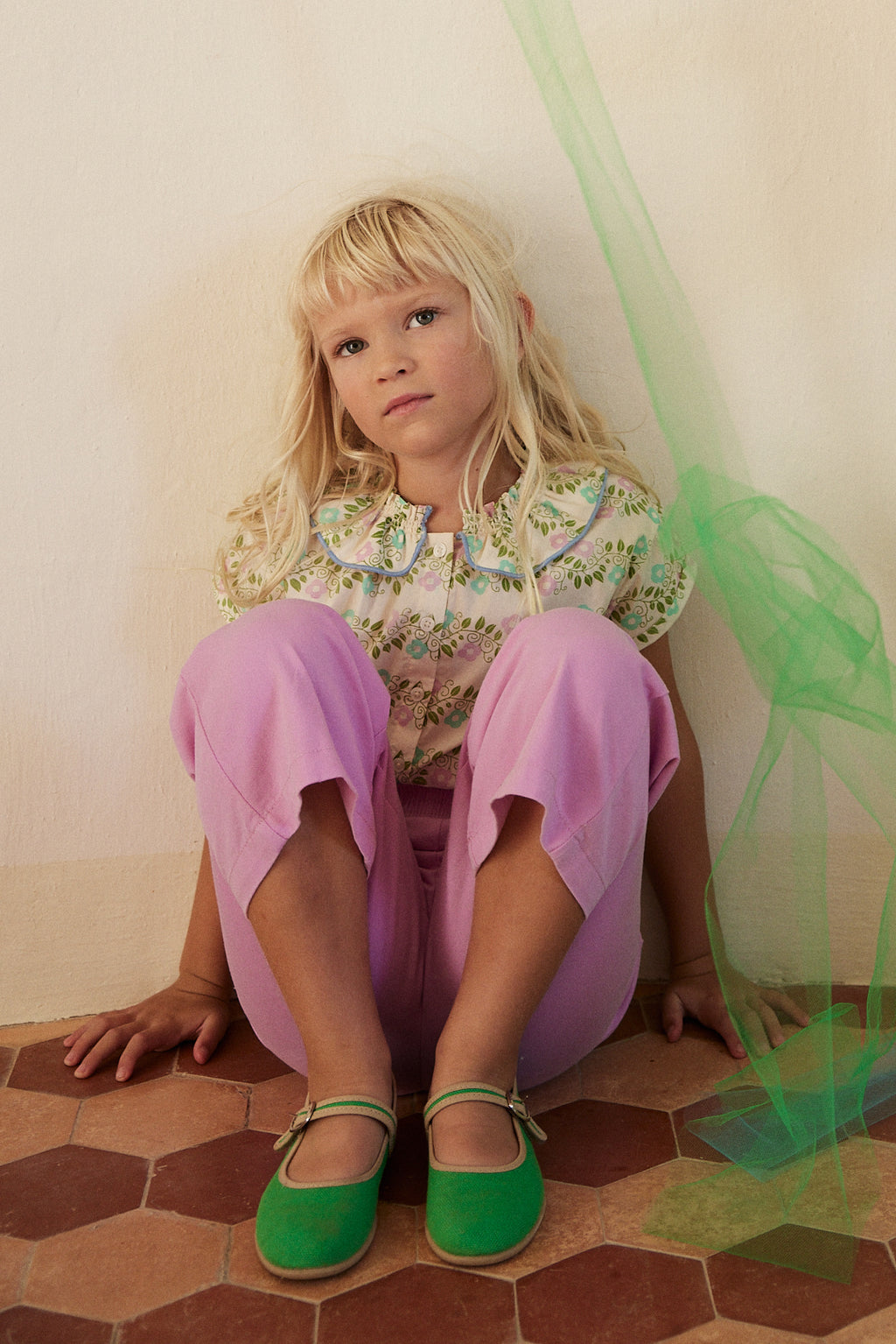 Mouna Lilas pants
