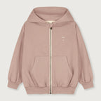 Grey zipped hoodie