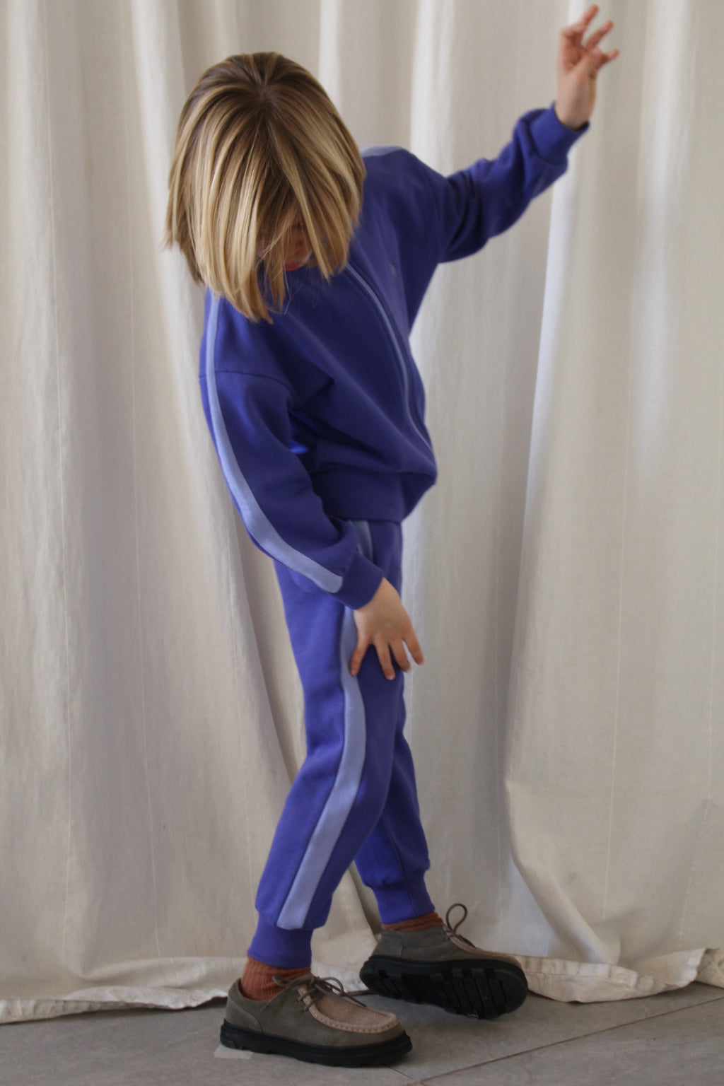 Charles royal blue jogging suit