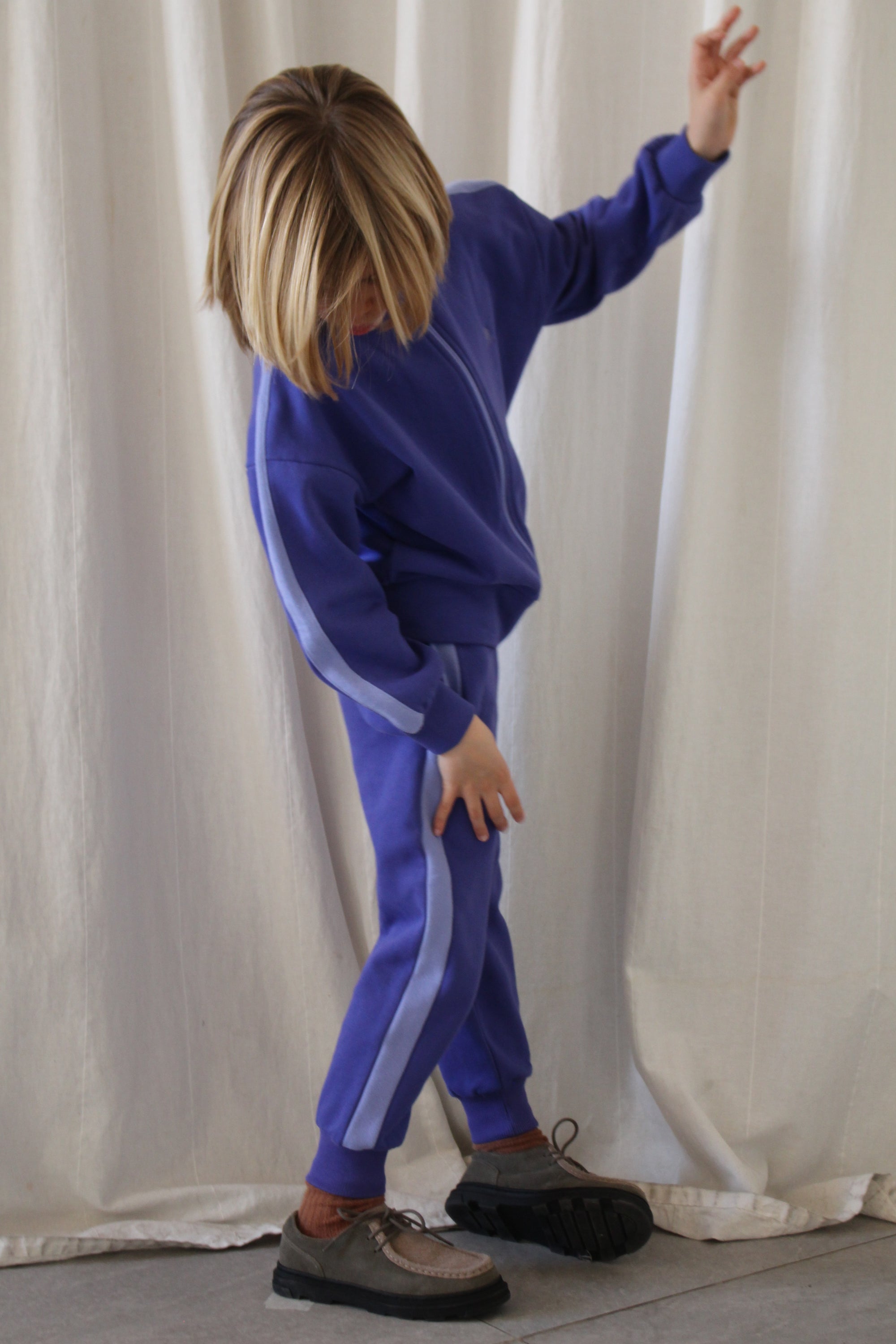 Charles royal blue jogging suit