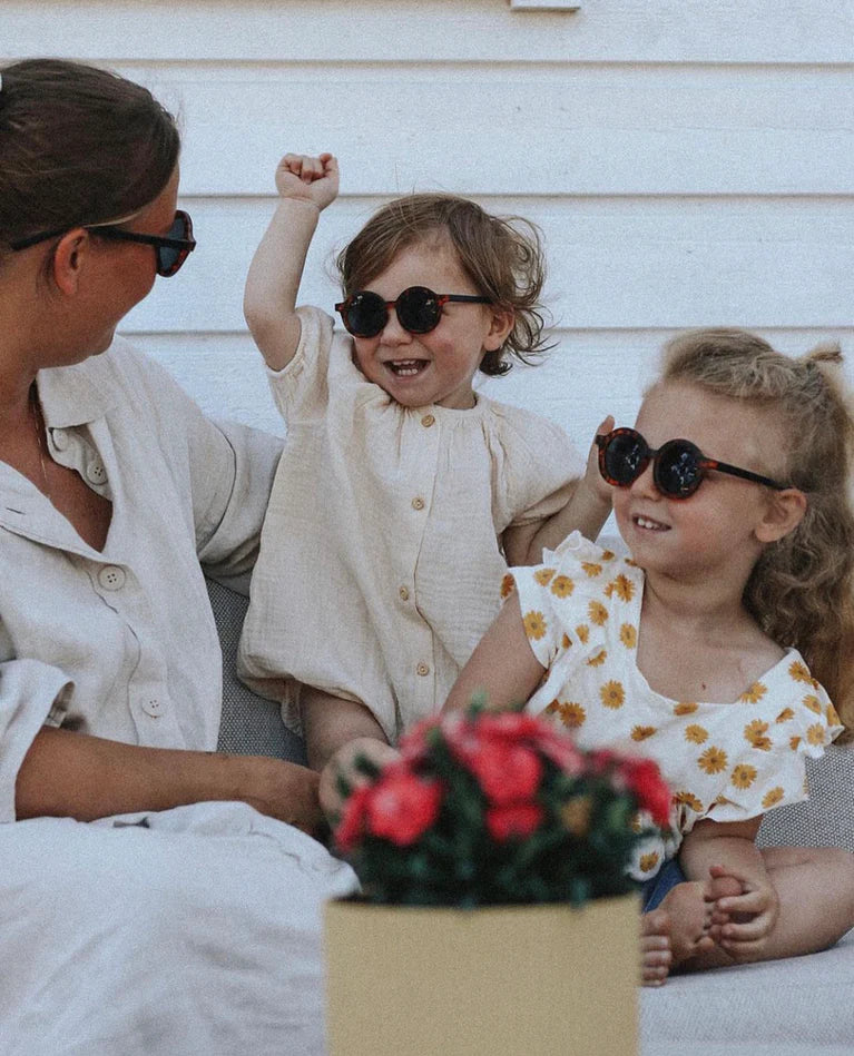 Recycled Plastic Sunglasses – Round Turtel