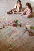 Robe brodée provencal print