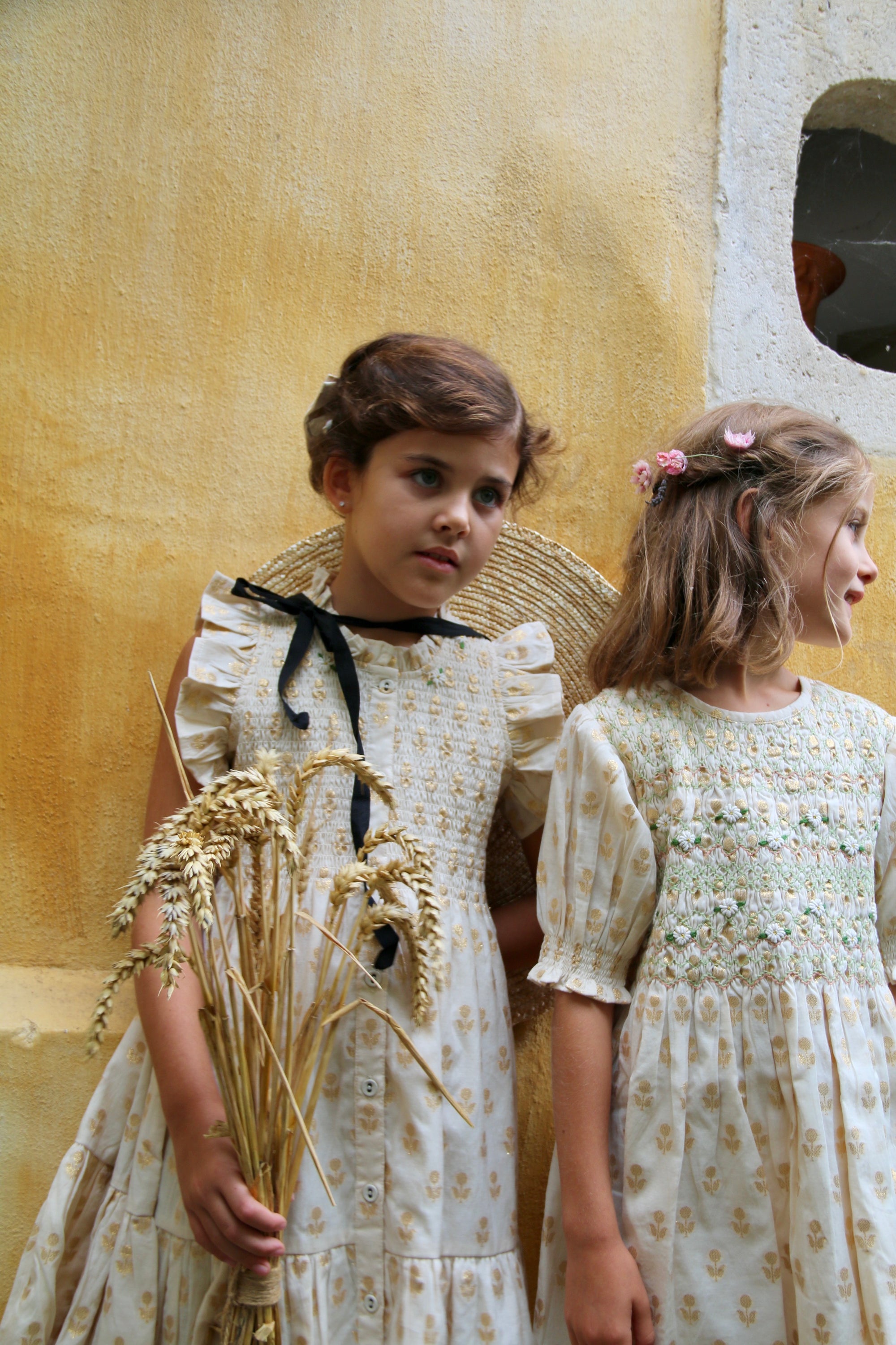 Ibiza dress in lurex chanderi 