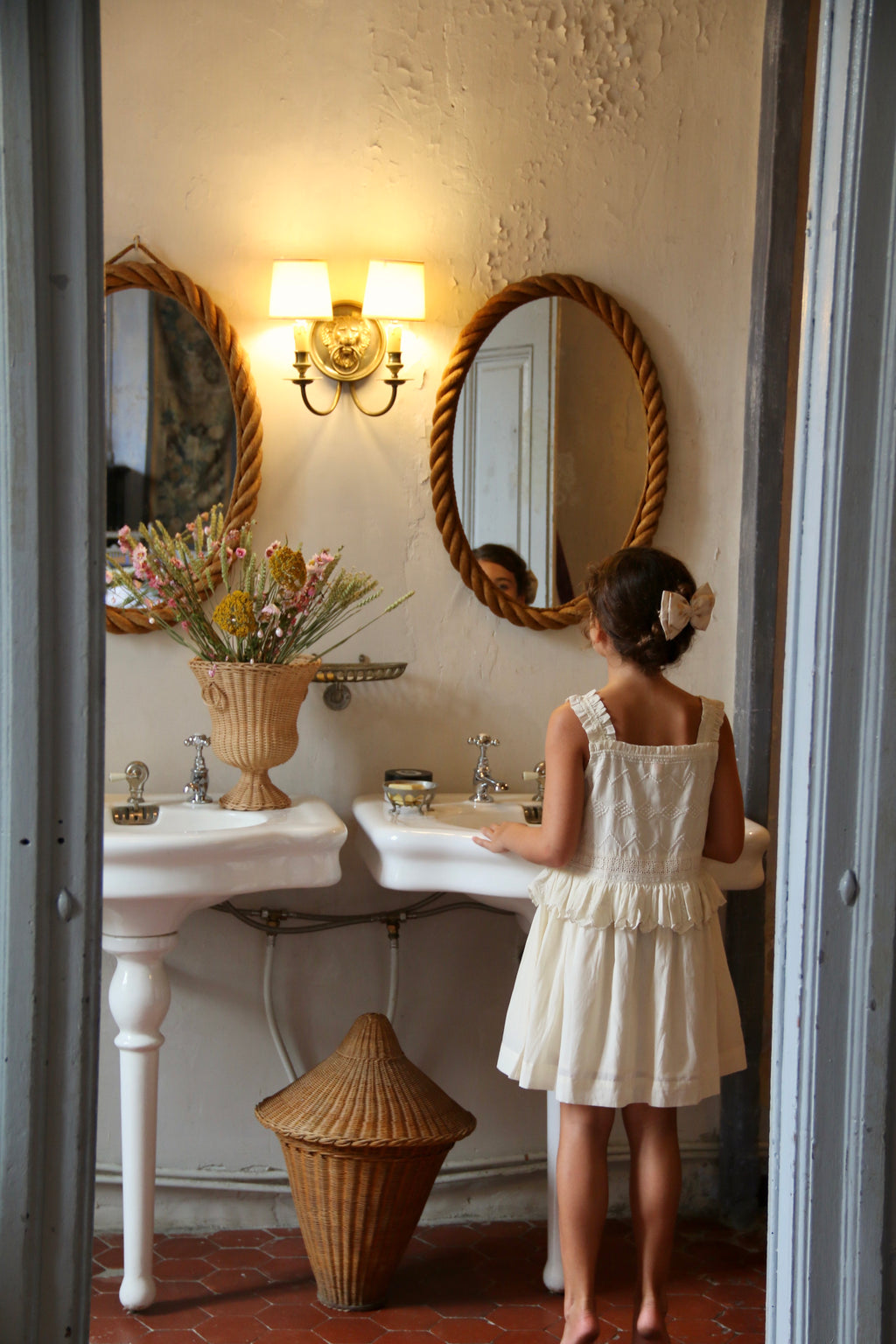 Robe mademoiselle ecru