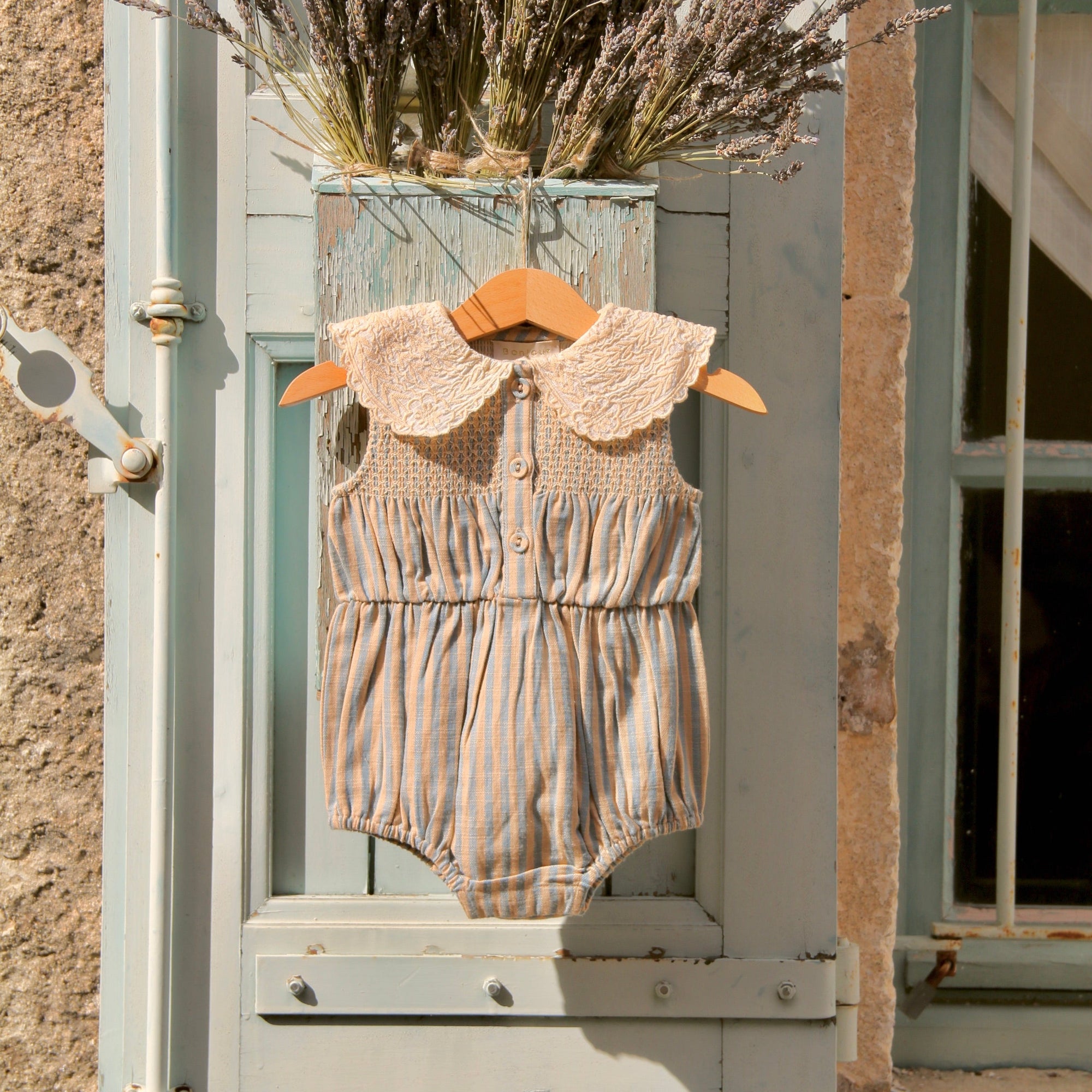 Romper Transat Stripes - Bonjour