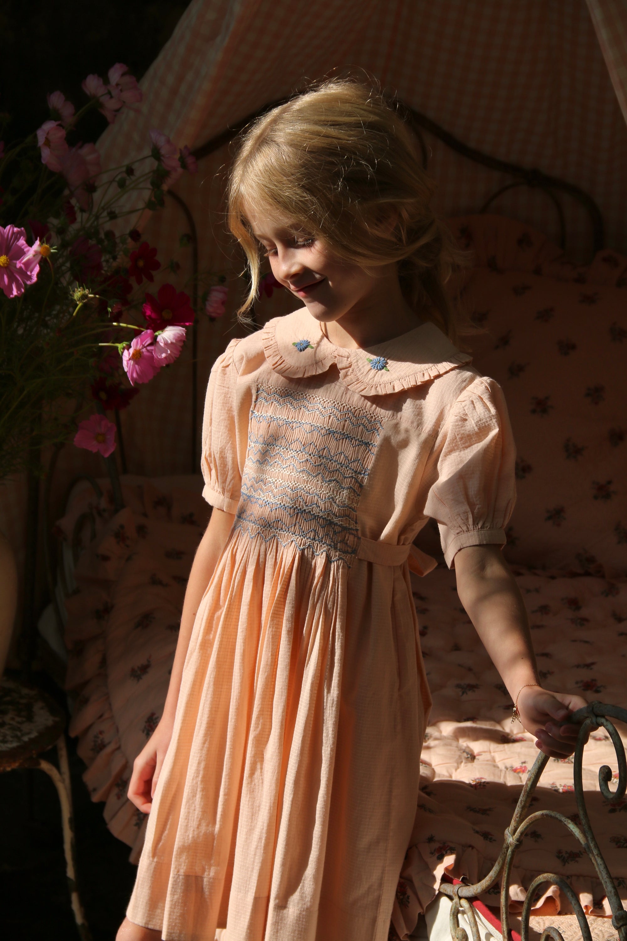 Pink Handsmock Dress