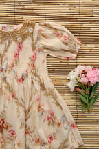 Antoinette tunic with hair clip 