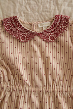 Robe brodée provencal print
