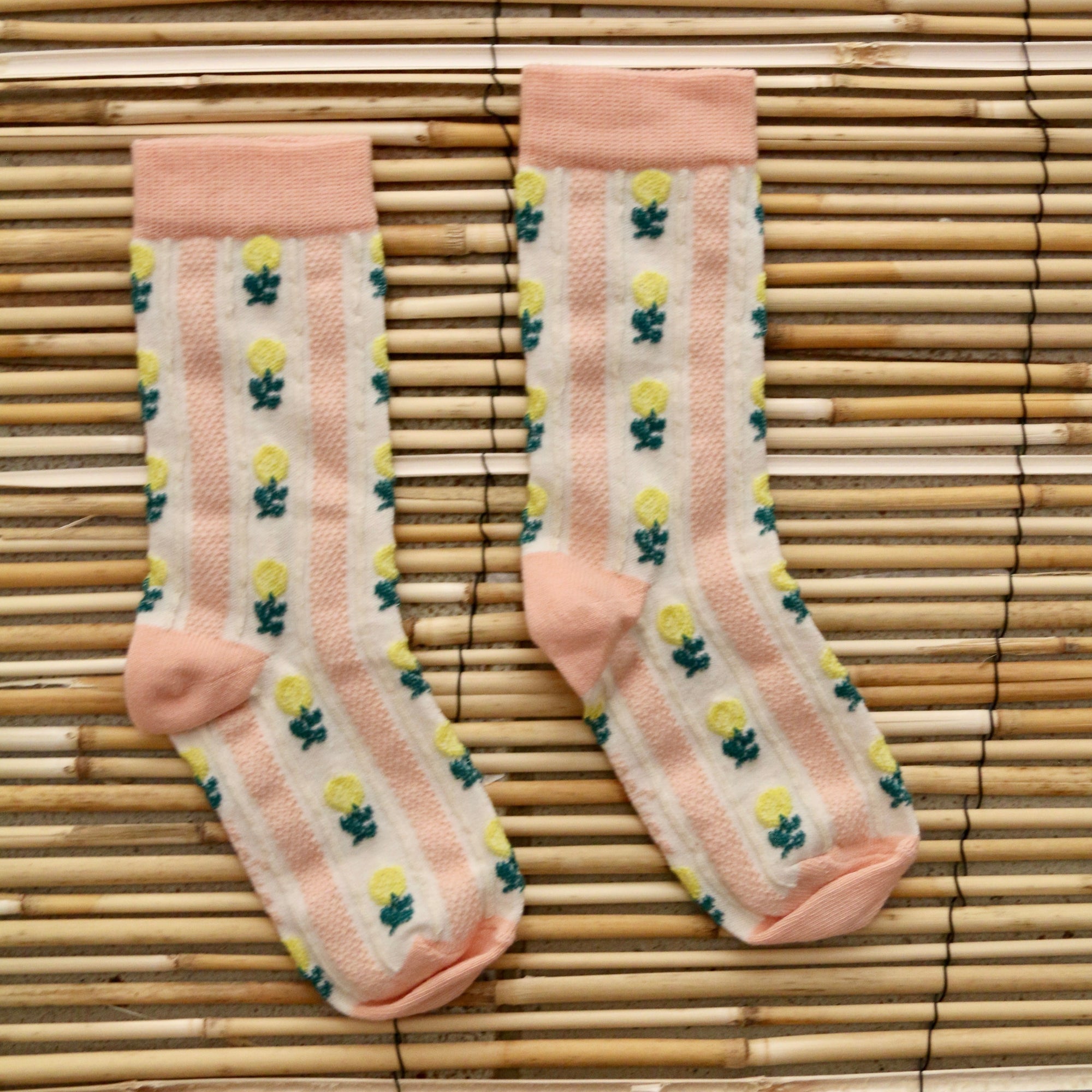 Pink Strip socks