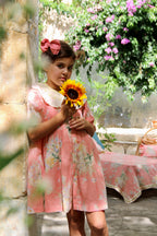 Marguerite Dress with Matching Hair Clip