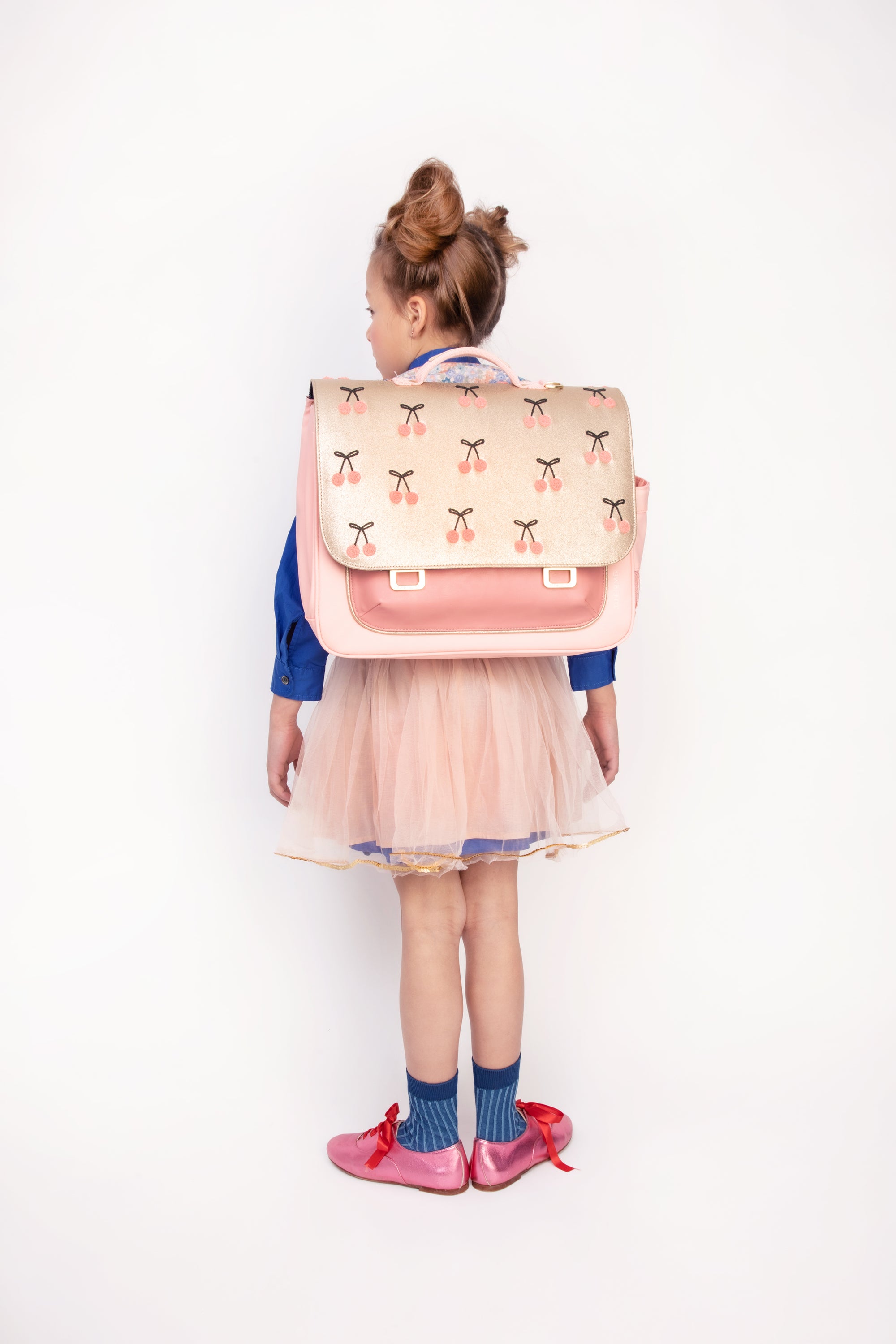 Cartable enfant – Modèle It Bag Midi Cerise