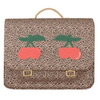 It bag midi leopard cherry