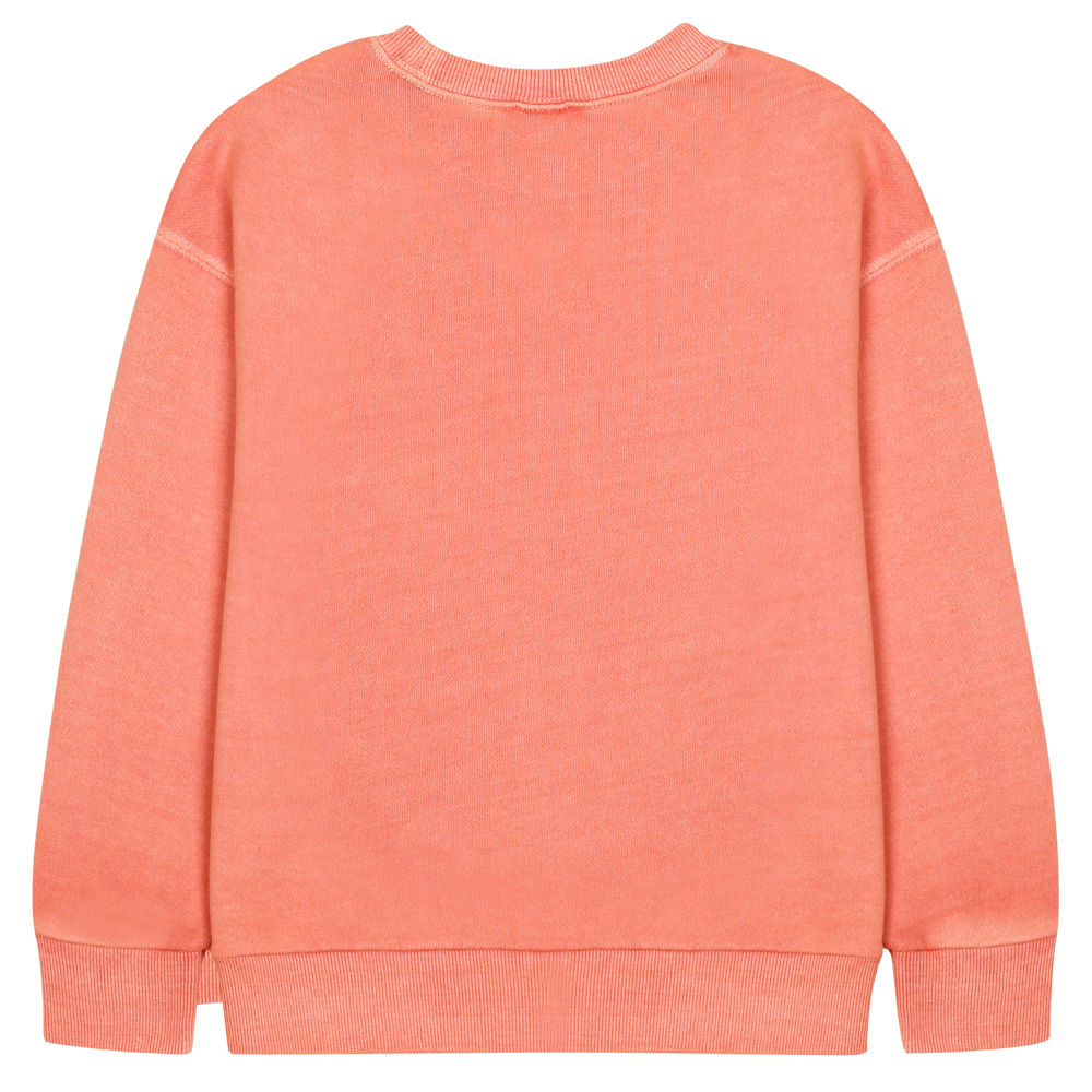 Sweat Orange avec Imprimé Banane