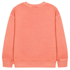 Sweat Orange avec Imprimé Banane