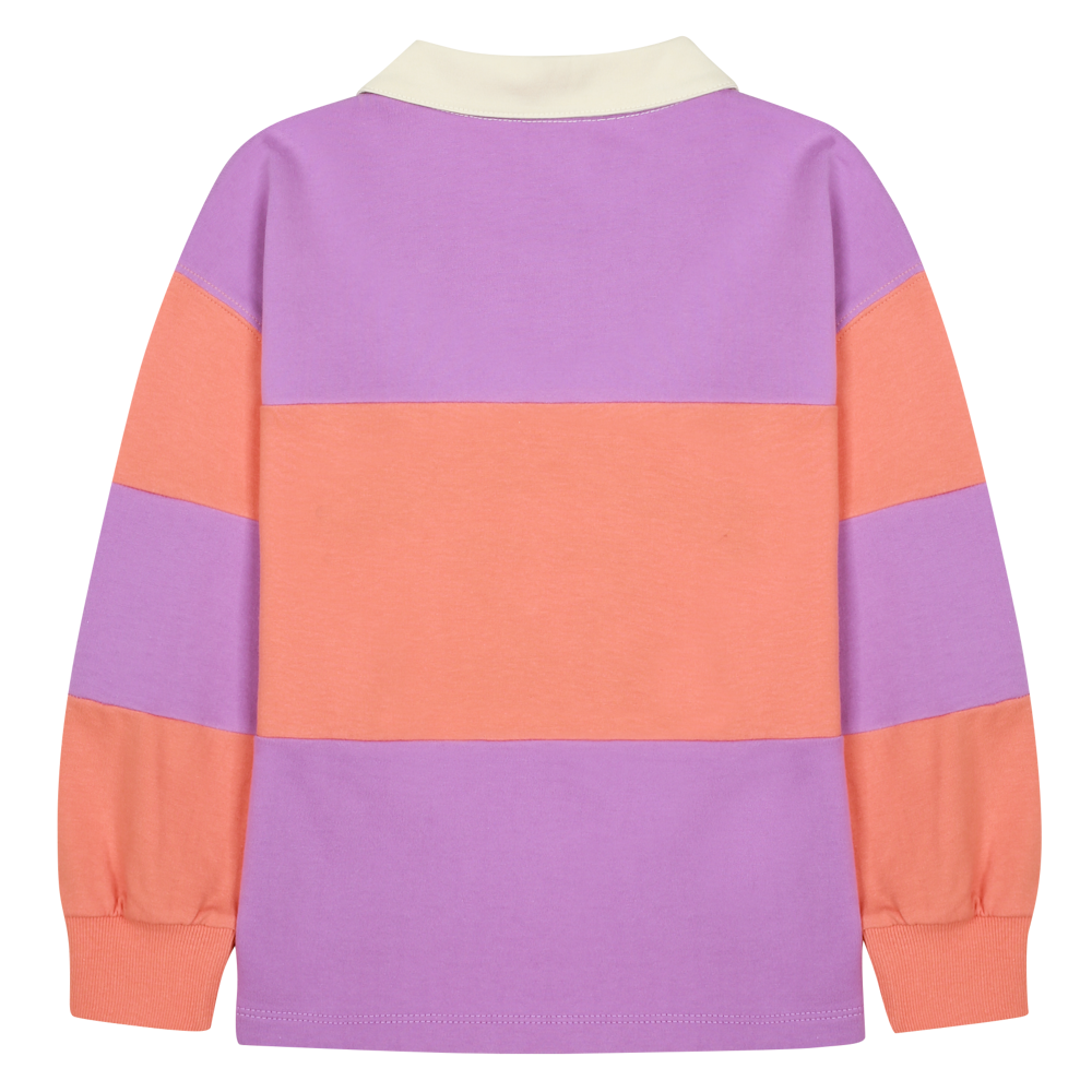 Sweat à Col avec Imprimé JM Lettering