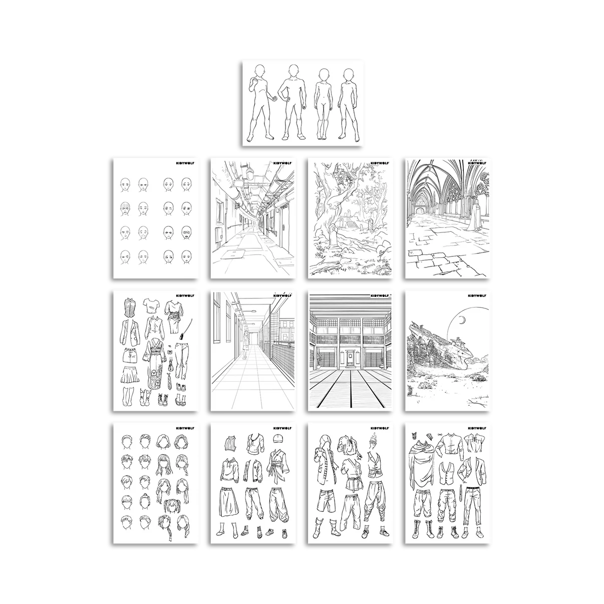 KIDYDRAW – Portable Light Tablet - MANGA