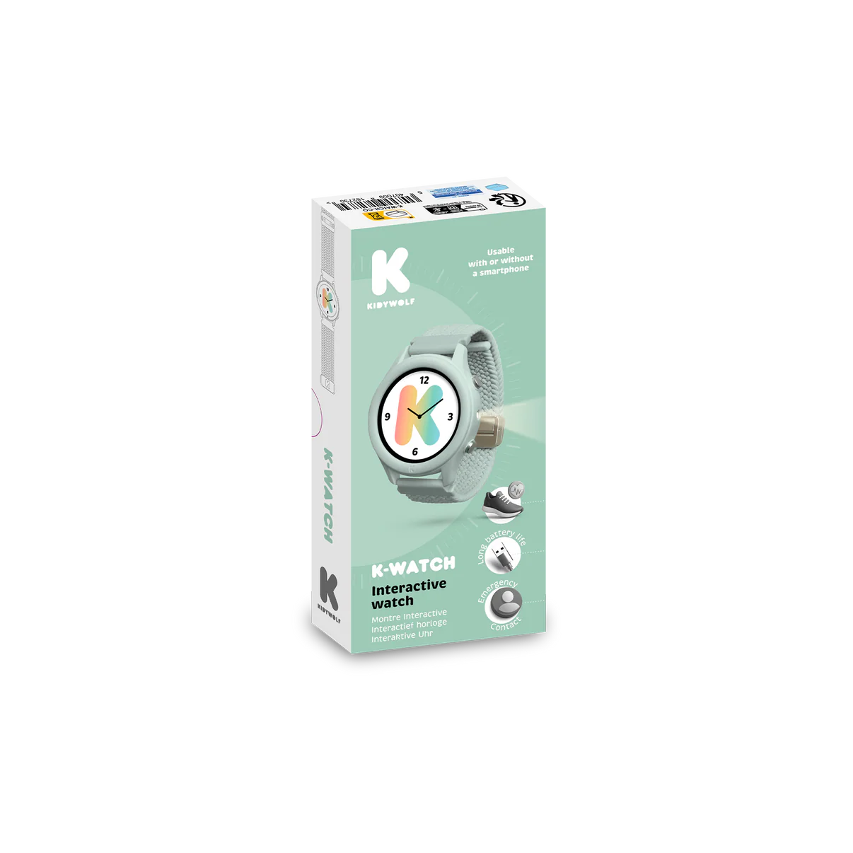 Montre interactive K-WATCH pour enfants - Vert