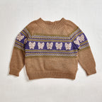 Long-sleeved butterfly jumper