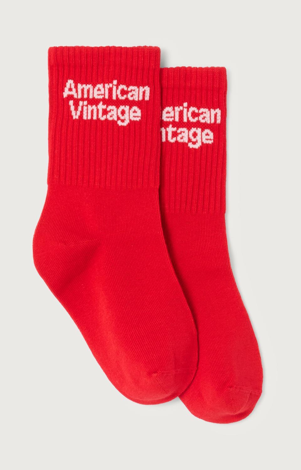 Chaussettes CLYPSUN rouge