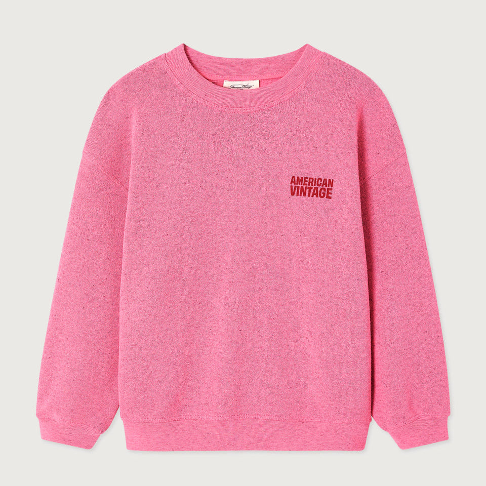 EVONA Raspberry Overdyed Sweatshirt