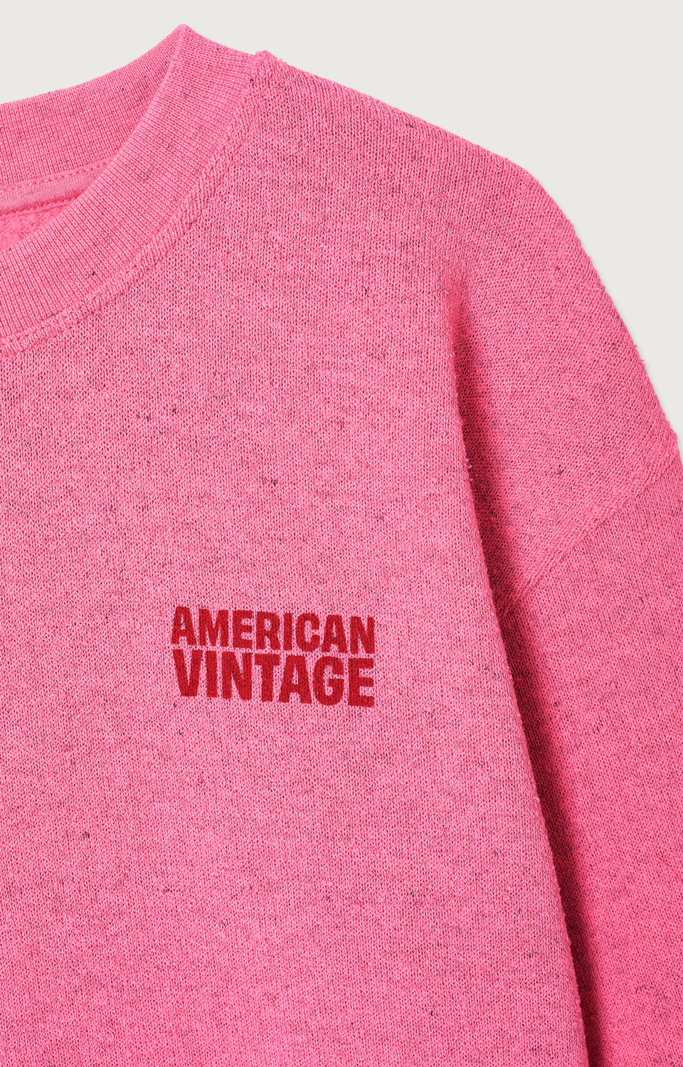 EVONA Raspberry Overdyed Sweatshirt