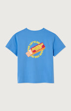 T-Shirt FIZVALLEY Celeste Vintage