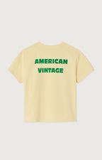 T-Shirt FIZVALLEY Creme Anglaise Vintage