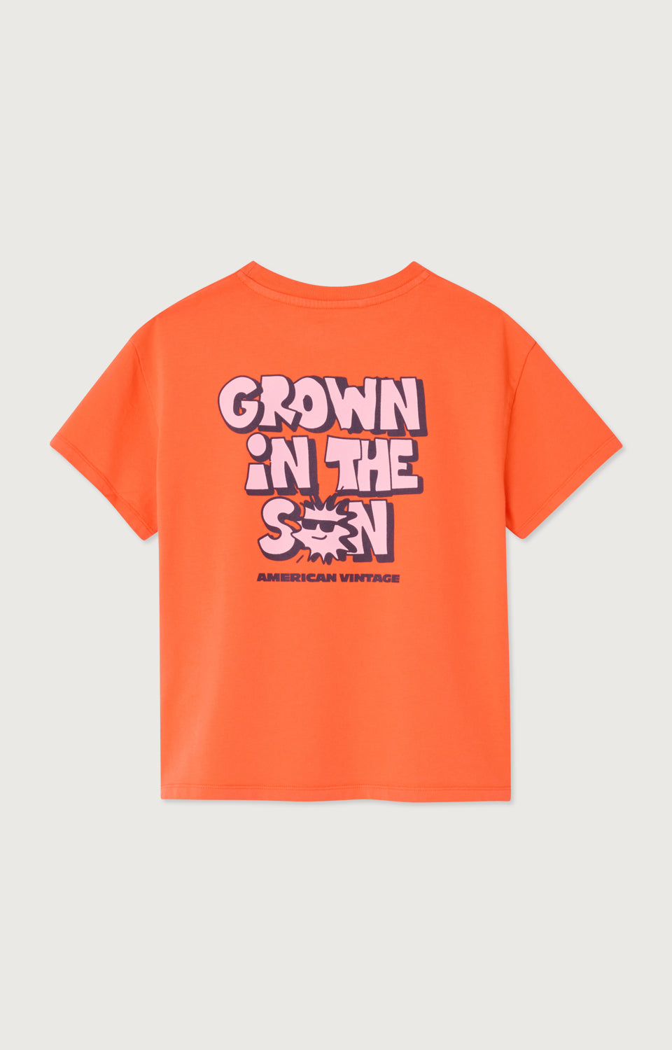 T-Shirt FIZVALLEY Mandarine Vintage