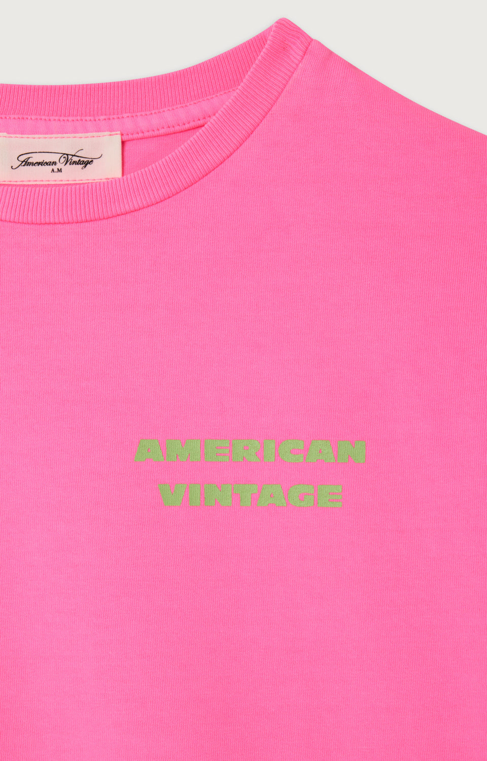T-shirt FIZVALLEY Fluo Pink
