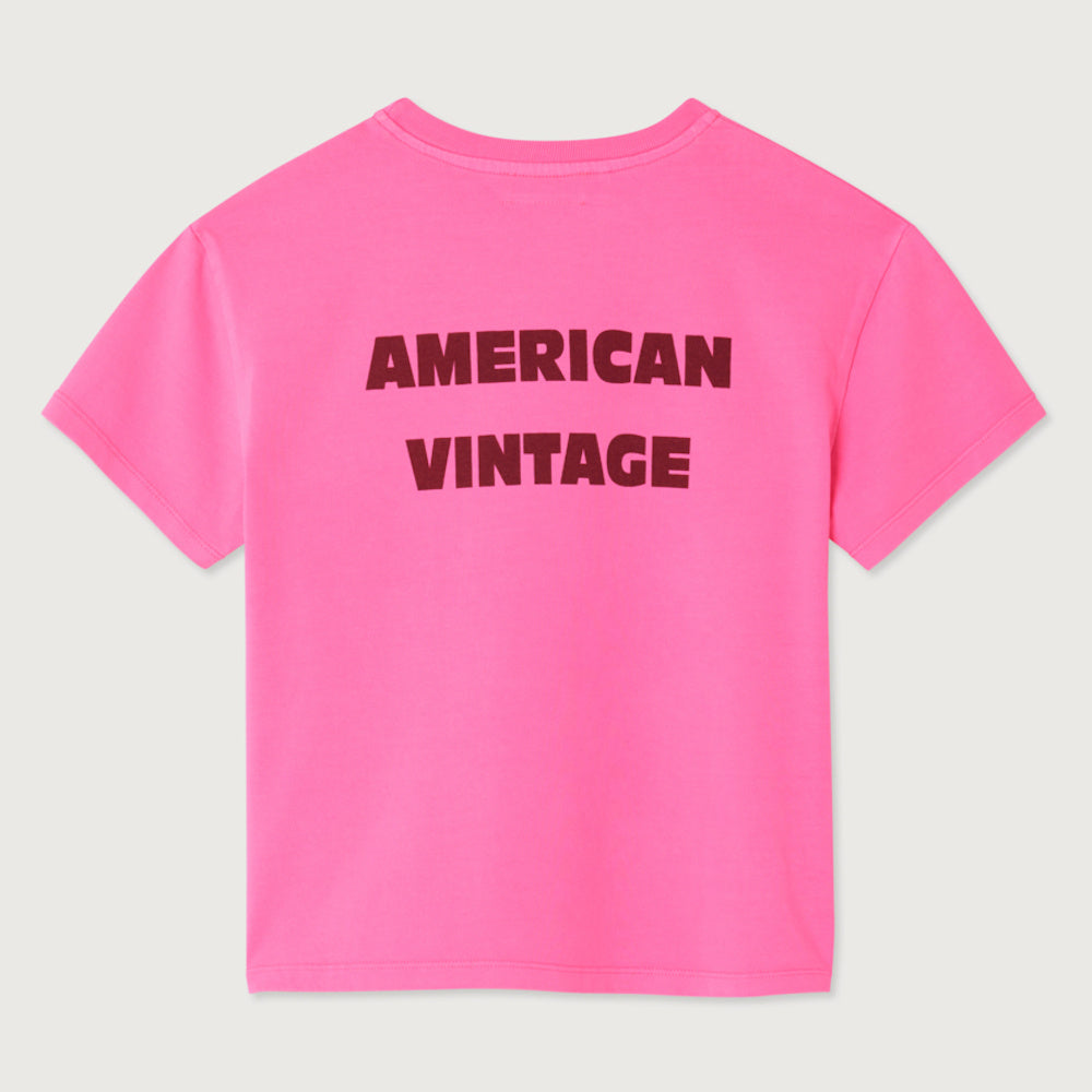 T-shirt FIZVALLEY Fluo Pink