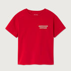 T-Shirt FIZVALLEY Rubis Vintage