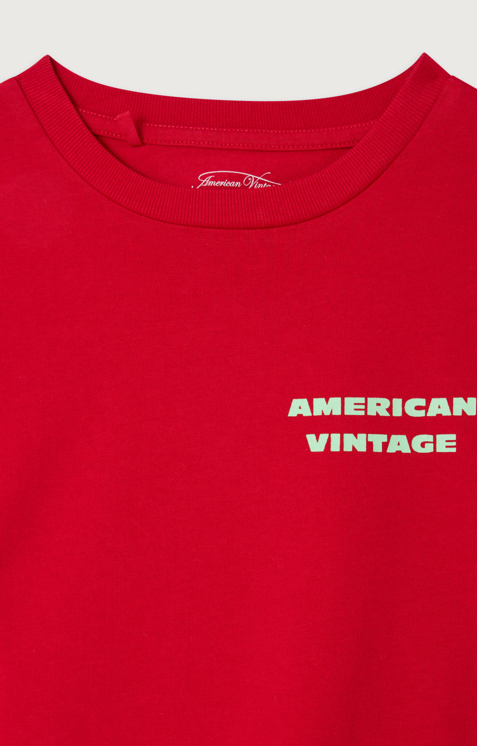 T-Shirt FIZVALLEY Rubis Vintage