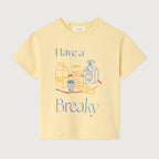 yellow t-shirt "have a breakuky"