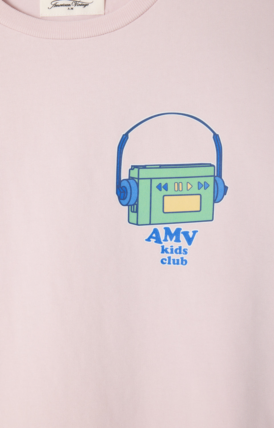  light pink kids’ t-shirt