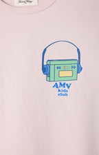  light pink kids’ t-shirt